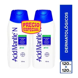 2 ACID MANTLE N LOCION 120 ML