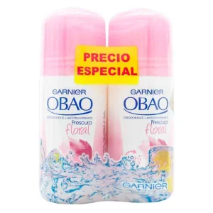 2 DESODORANTE OBAO ROLLON FLORAL 65 GR OFERTA