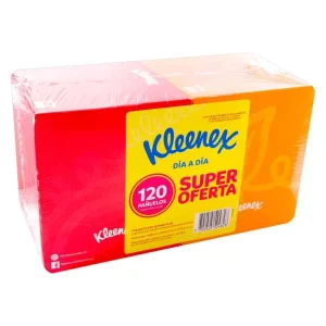 2 PAÑUELOS KLEENEX CUBO 60 UND