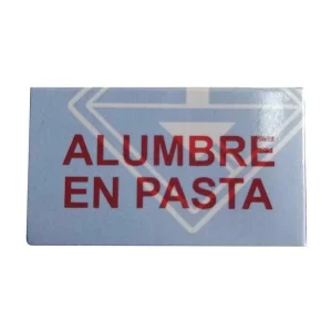 ALUMBRE EN PASTA