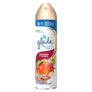 AMBIENTADOR GLADE SPRAY MANZANA CANELA X 250 G/275 ML