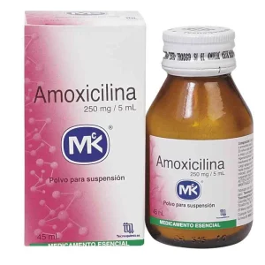 AMOXICILINA 250 MG SUSPENSIÓN 45 ML MK
