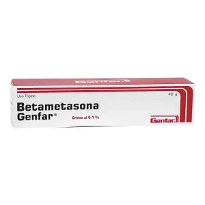 BETAMETASONA 0.1% CREMA 40 GR GENFAR