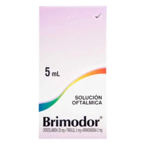 BRIMODOR SOLUCIÓN OFTALMICA X 5 ML