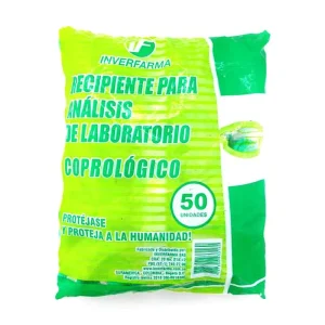 CAJA COPROLOGICA INVERFARMA 50 UDS