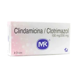 CLINDAMICINA + CLOTRIMAZOL 3 OVULOS MK