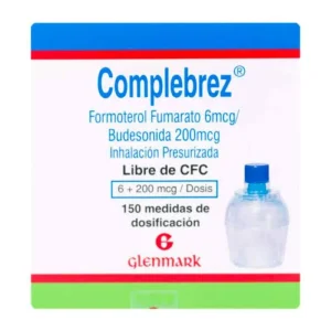 COMPLEBREZ 6MCG/200MCG X 150 DOSIS + INHALOCAMARA