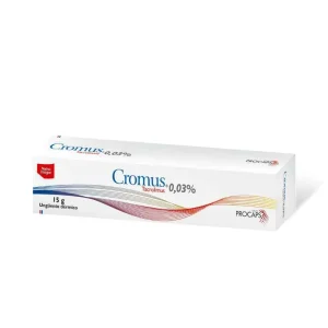 CROMUS 0.03% UNGUENTO X 15 GR