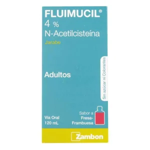 FLUIMUCIL JARABE ADULTOS 4% FRASCO X 120 ML