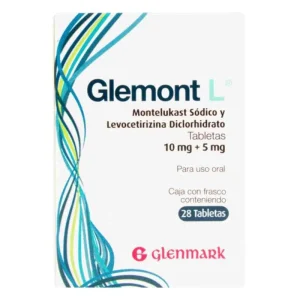 GLEMONT L 10 MG + 5 MG CAJA X 28 TABLETAS