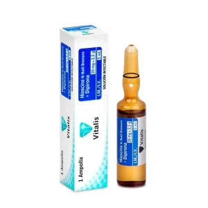 HIOSCINA + DIPIRONA 20 MG + 2.5 G/5 ML X 1 AMPOLLA