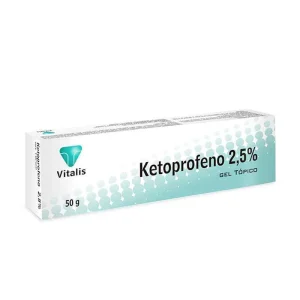 KETOPROFENO GEL 2.5% TUBO X 50 GR VITALIS
