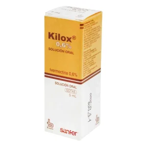 KILOX IVERMECTINA 0.6% GOTAS 5 ML