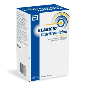 KLARICID 250 MG/5ML SUSPENSIÓN 100 ML