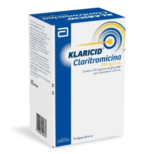 KLARICID 250 MG SUSPENSIÓN X 50 ML