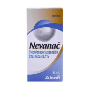 NEVANAC 0.1% SUSPENSION OFTALMICA 5 ML