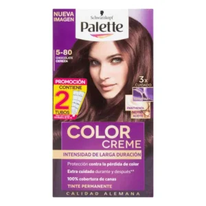 PALETTE COLOR CREME KIT 5-80 CHOCOLATE CEREZA PROMOCION 2 TUBOS