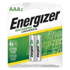 PILA ENERGIZER RECARGABLE AAA 2 UDS