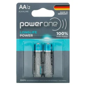 PILA POWER ONE ALKALINA AA X 2 UNDS