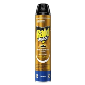 RAID MAX MATA CUCARACHAS Y CHIRIPAS 400 ML