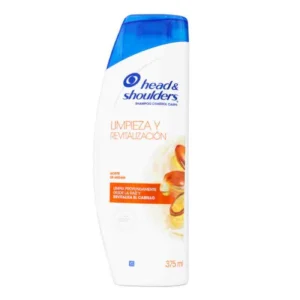 SHAMPOO HEAD-SHOULDERS LIMPIEZA Y REVITALIZACION X 375 ML