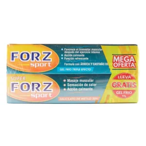 SUPER FORZ 60 GRAMOS GRATIS GEL FRIO 60 GR