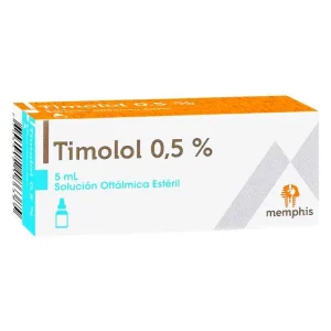 TIMOLOL MALEATO 0.5% 5 ML MEMPHIS