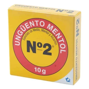 UNGUENTO MENTOL # 2 10 GR
