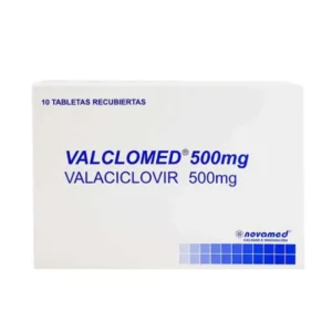 VALCLOMED 500 MG CAJA X 10 TABLETAS