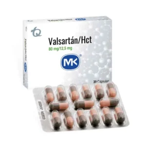 VALSARTAN 80 MG + HIDROCLORIATIAZIDA 12.5 MG CAJA X 30 CAPSULAS MK