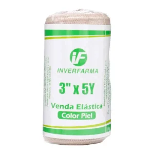VENDA ELASTICA COLOR PIEL 3X5 INVERFARMA