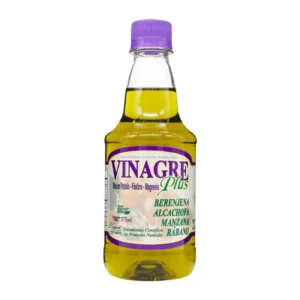 VINAGRE PLUS BERENJENA, ALCACHOFA, MANZANA Y RÁBANO X 750 ML